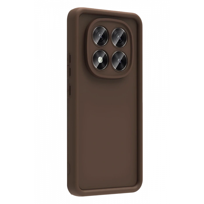 Newface Xiaomi Redmi Note 15 Pro 4G Viera Silikon - Kahverengi