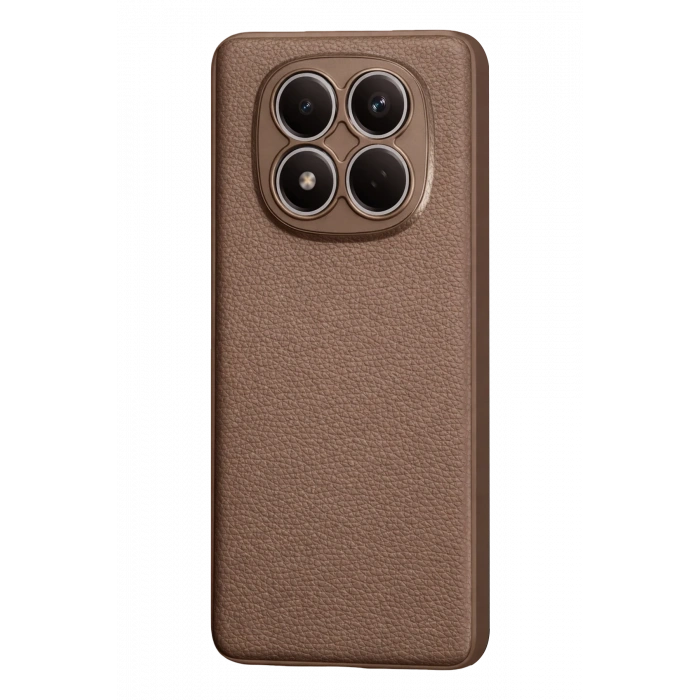 Newface Xiaomi Redmi Note 15 Pro 5G Thermax Silikon Kılıf - Kahverengi