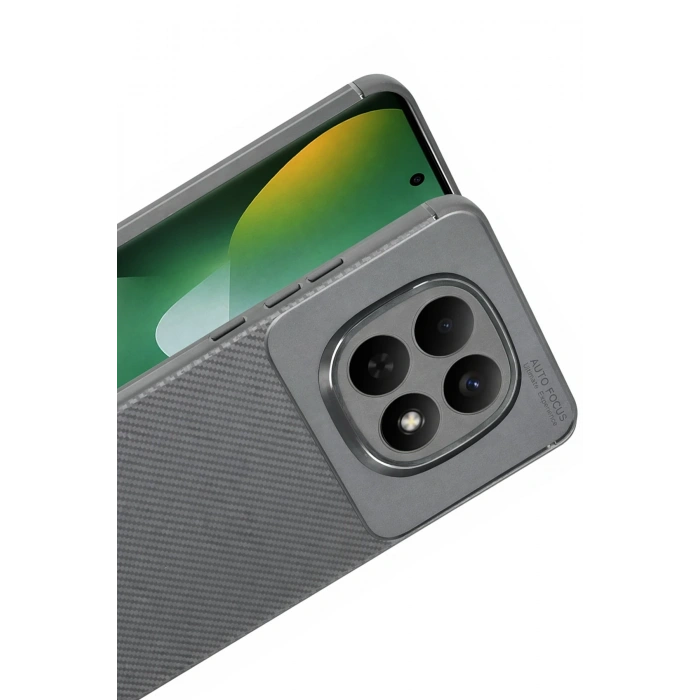 Newface Xiaomi Redmi Note 15 Pro Plus 5G Auto Focus Karbon Kapak - Gri