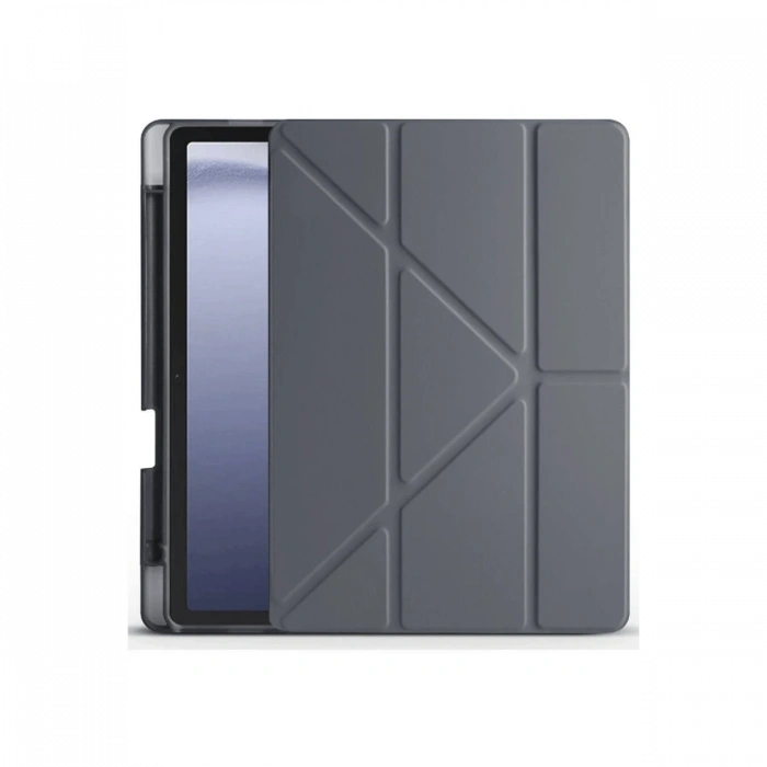 Newface Xiaomi Redmi Pad Pro 12.1 Kılıf Kalemlikli Mars Tablet Kılıfı - Koyu Gri