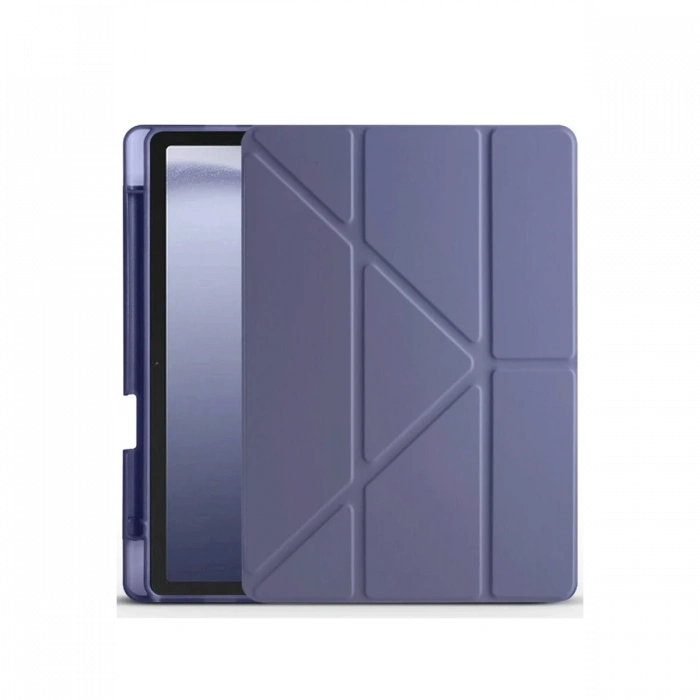 Newface Xiaomi Redmi Pad Pro 12.1 Kılıf Kalemlikli Mars Tablet Kılıfı - Lila