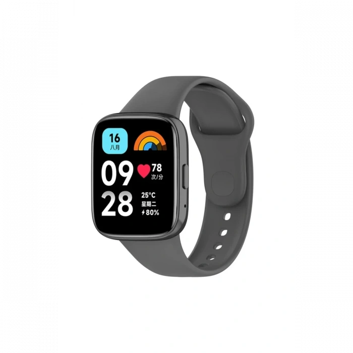 Newface Xiaomi Redmi Watch 3 Active Klasik Kordon - Füme