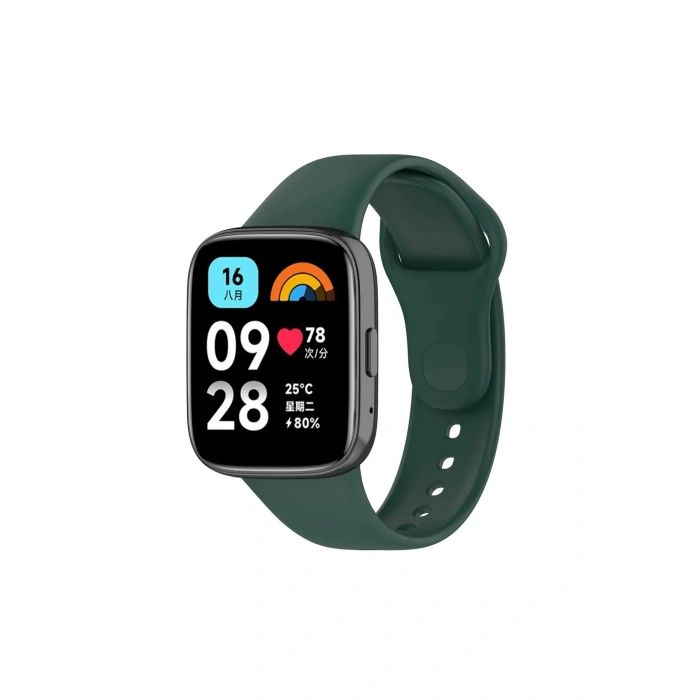 Newface Xiaomi Redmi Watch 3 Active Klasik Kordon - Haki Yeşil