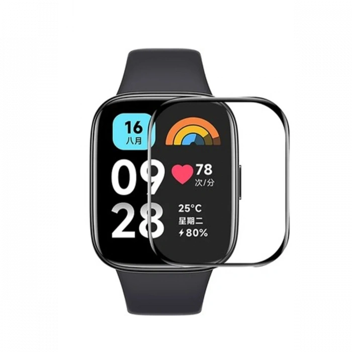 Newface Xiaomi Redmi Watch 3 Active Polymer Nano Ekran Koruyucu - Şeffaf