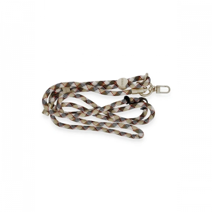 Onegif JE Desenli Boyun Askısı - Kahverengi