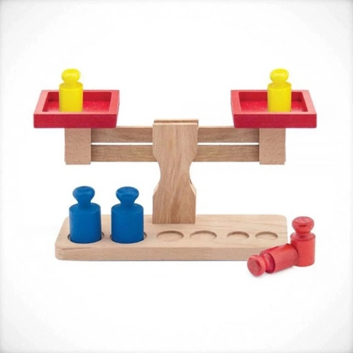 ONY-409 KUTUDA AHŞAP TERAZİ