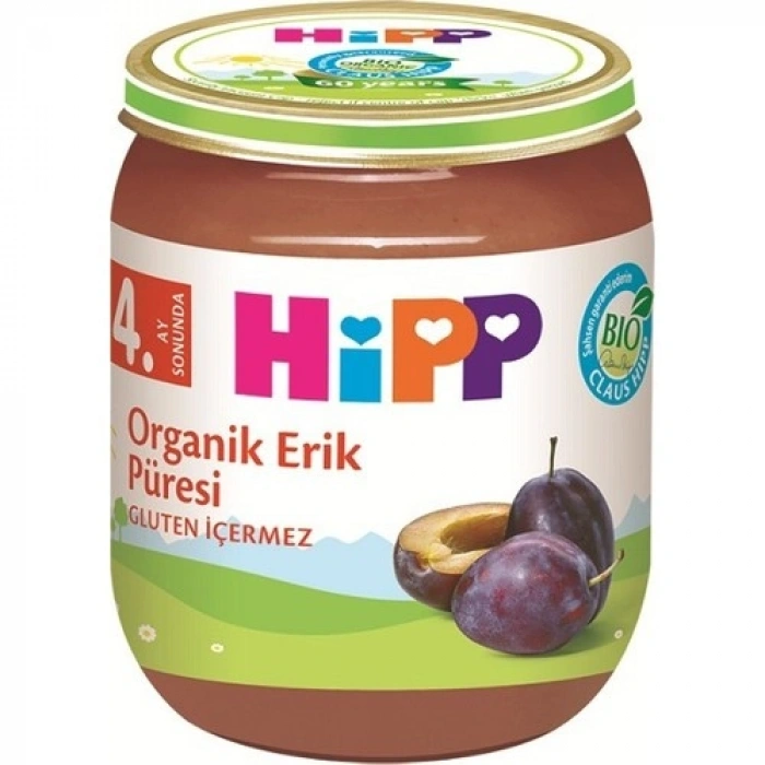 Organik Erik Püresi 125 Gr
