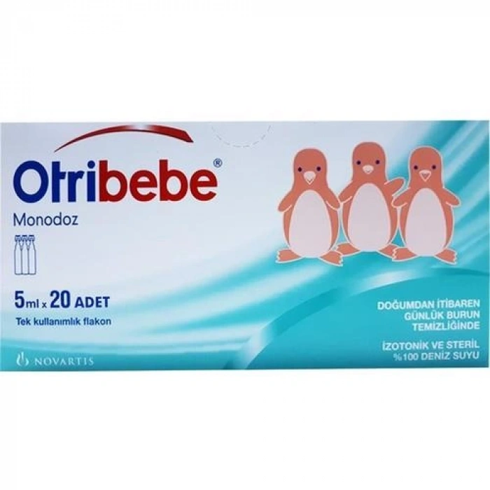 Otribebe Monodoz  %100 Doğal Deniz Suyu 5 ml x 20 Flakon