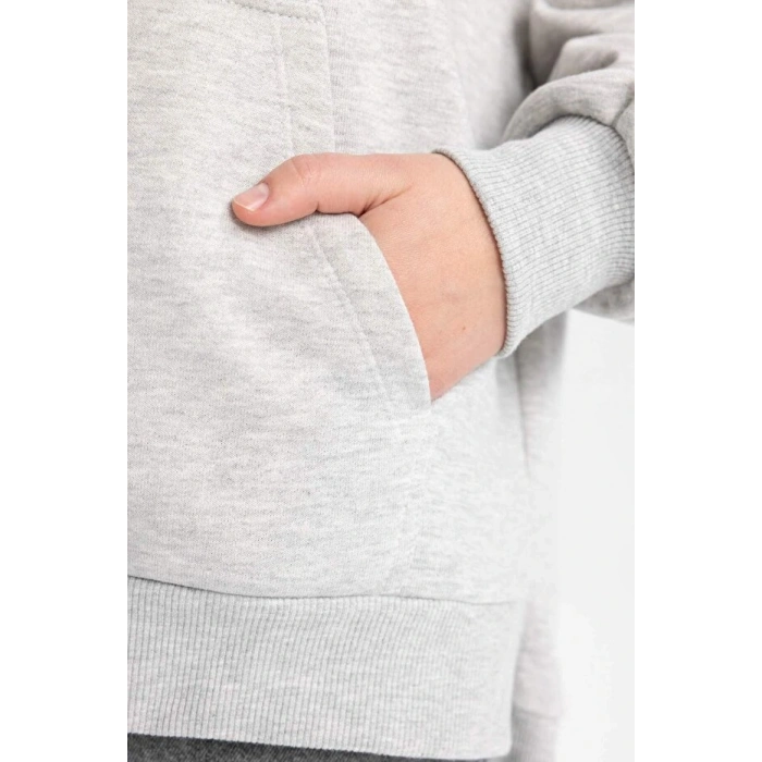 Oversize Geniş Kalıp Polo Yaka Sweatshirt