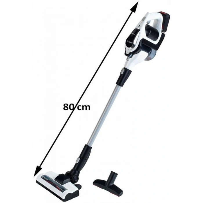 Oyuncak Sesli Işıklı Beyaz Elektrik Süpürgesi