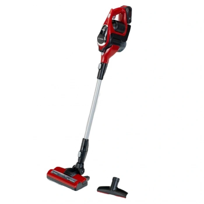 Oyuncak Sesli Işıklı Kırmızı Elektrik Süpürgesi