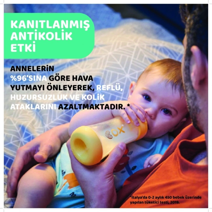 Perfect 5 Antikolik Biberon PP 150 ml Boy