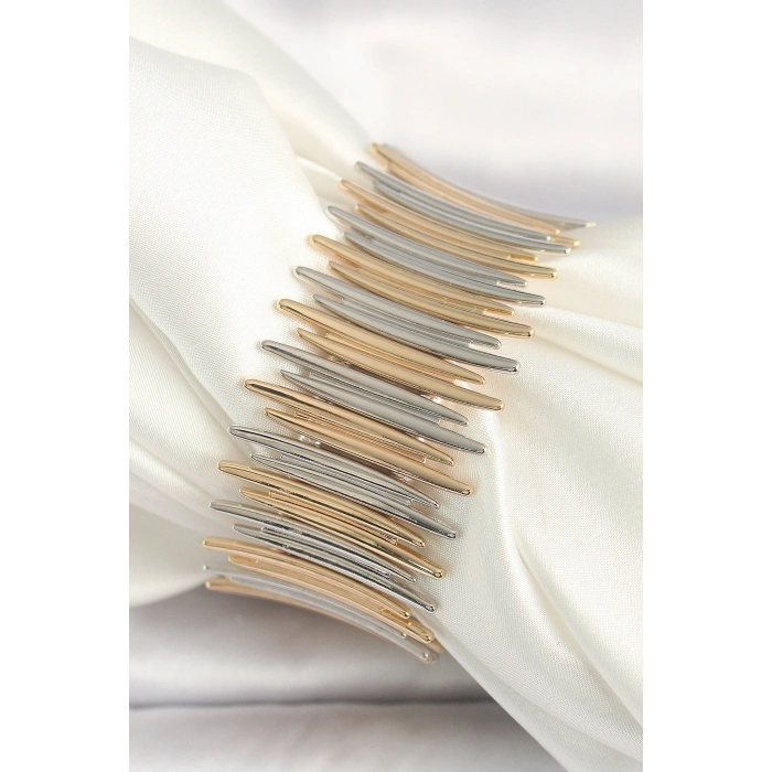 Pirinç Mix Renk Lastiklik VIP Seri Kadın Bileklik