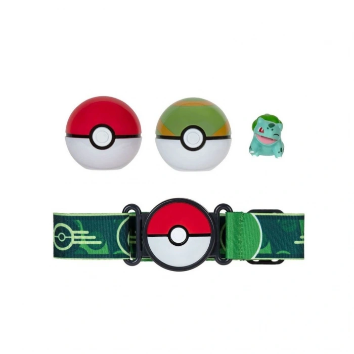 POK 95283-Q Pokemon Clip n Go Pokeball Kemer ve Figür Seti