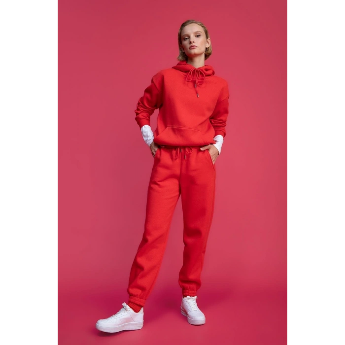 Regular Fit Kapüşonlu Sweatshirt