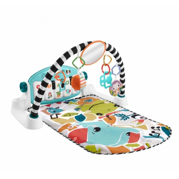 Sesli ve Işıklı Neşeli Hayvanlar Piyanolu Oyun Halısı HWY49