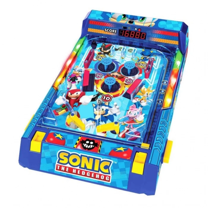 Sesli ve Işıklı Sonic Masaüstü Arcade Pinball