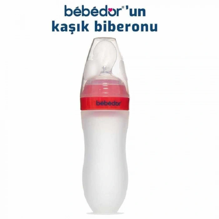 Silikon Kaşıklı Biberon 120 ml 7509