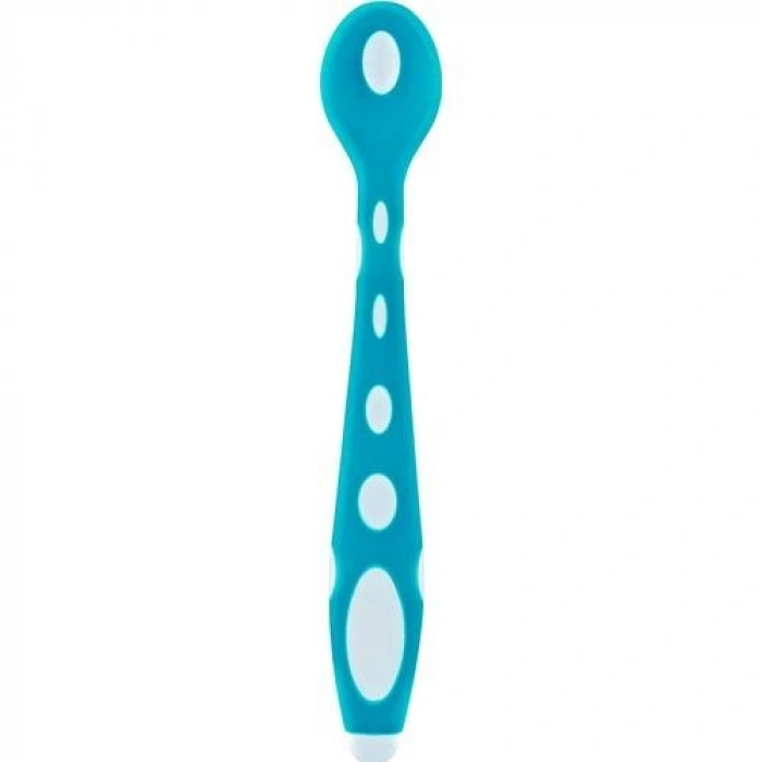  Silikon Mama Kaşığı 563 Mavi Yeşil