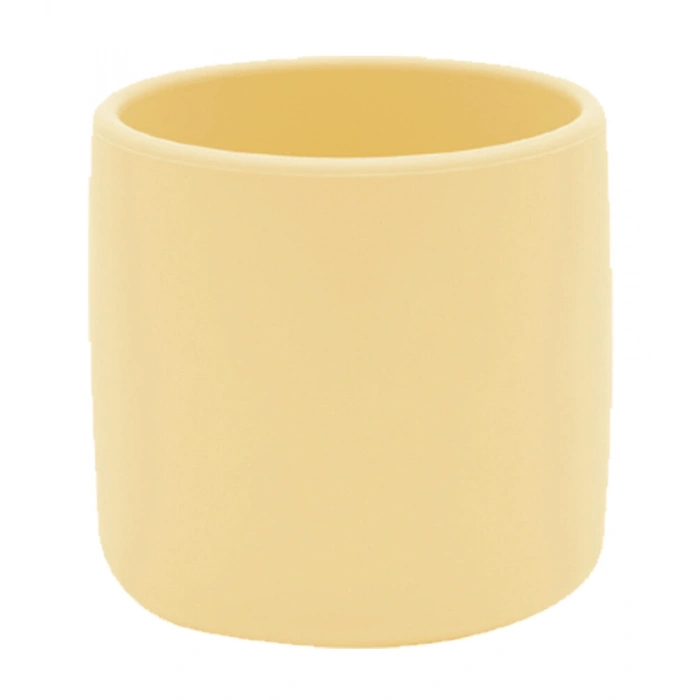 Silikon Mini Bardak Mellow Yellow
