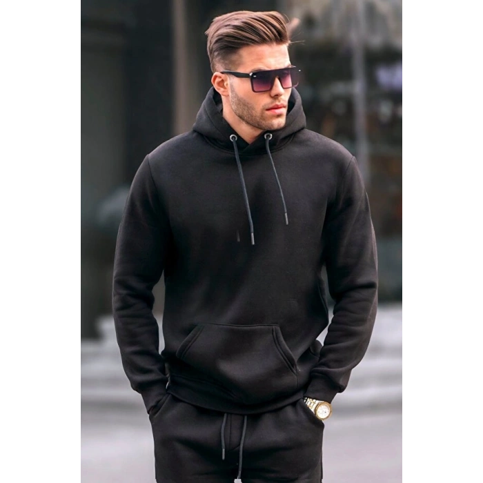 Siyah Erkek Sweatshirt 5339