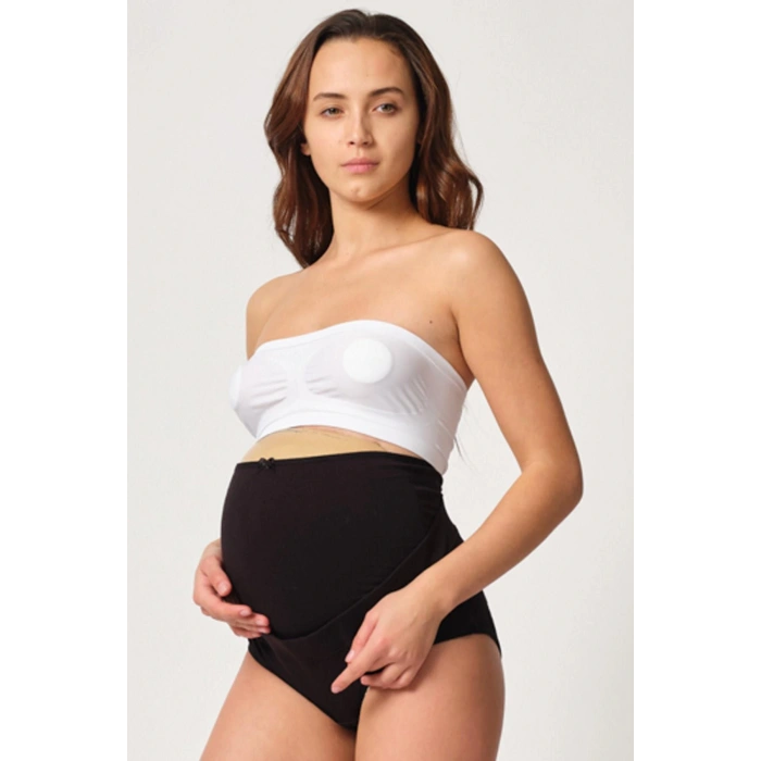 Siyah Mı 2825 Hamile Karın Destekleyici Slip Korse