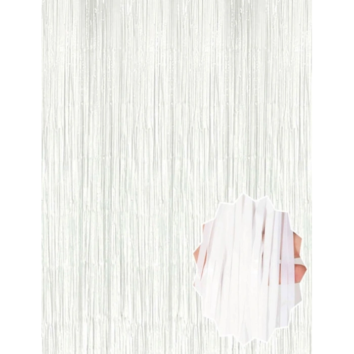 Soft Beyaz Renk Duvar ve Kapı Perdesi İthal 100x200 cm