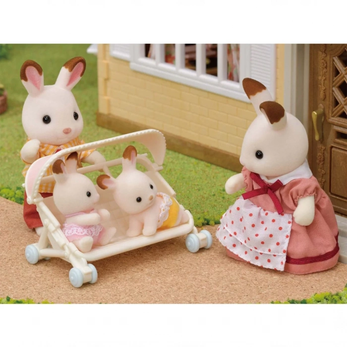Sylvanian Families Üçüz Bebek Arabası 5533