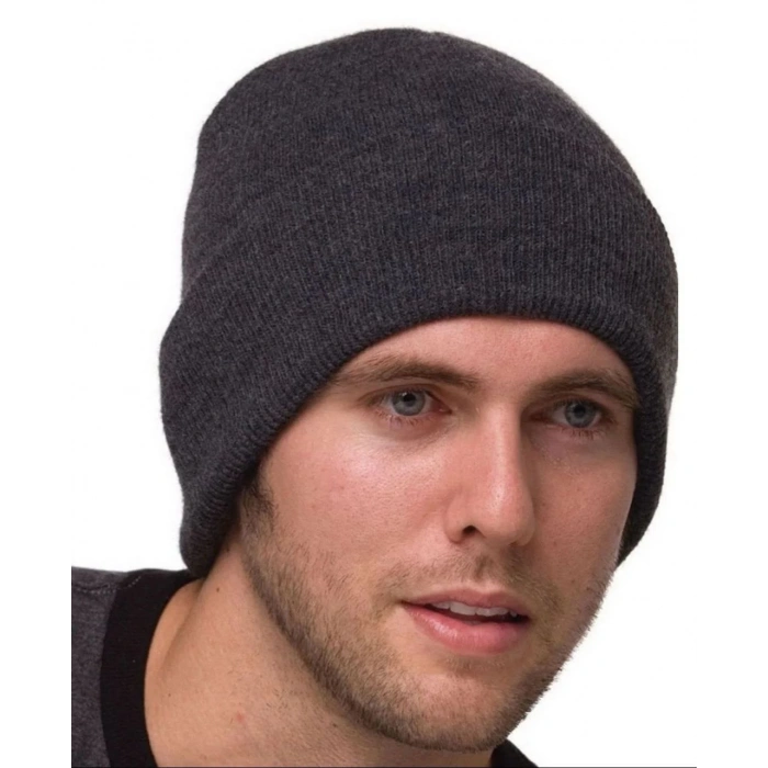 TAM KALIP KIŞLIK TRİKO BERE - ANTRASİT