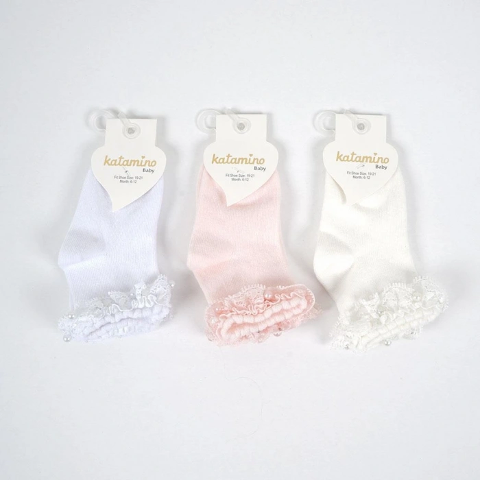  Teri Aks. Bebek Soket Çorap K46206 (ADET FİYATIDIR)