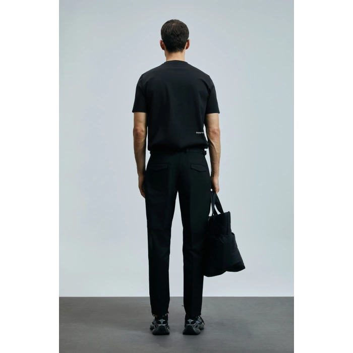 Thınk Modern Grafik T- Shirt Siyah