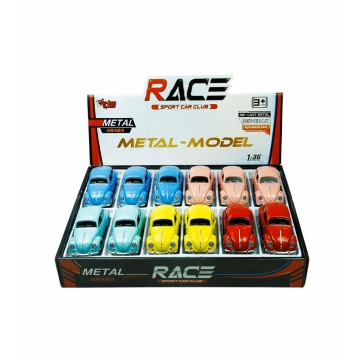 TIN-80131-12(PASTEL) ÇEKBIRAK 1:36 DİE CAST -VRD