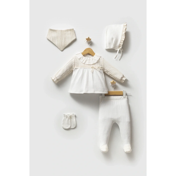 Tongs Authentic 5Li Zıbın Takım Ekru