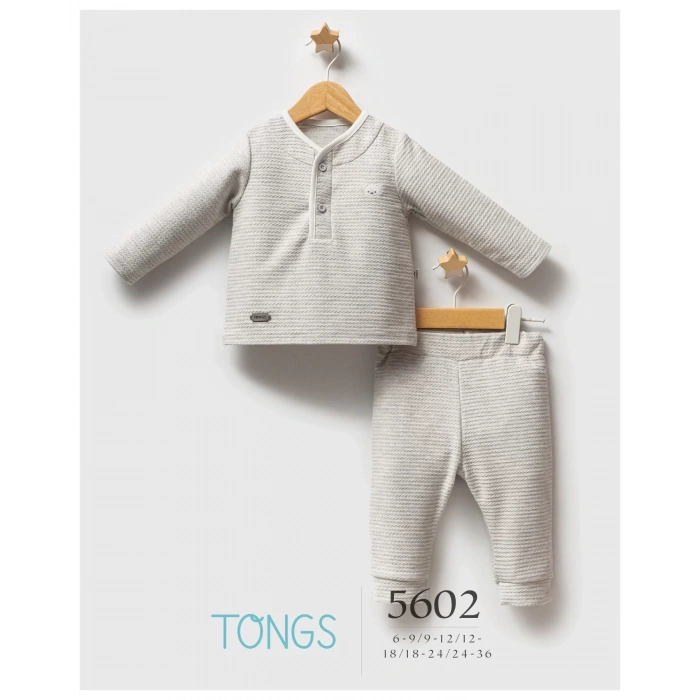 Tongs Classic Bear 2Li Takım 5602 Gri