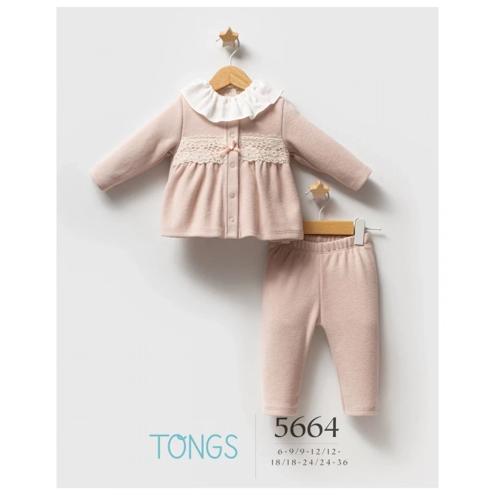 Tongs Lace Dream 3Lü Takım 5664 Pudra