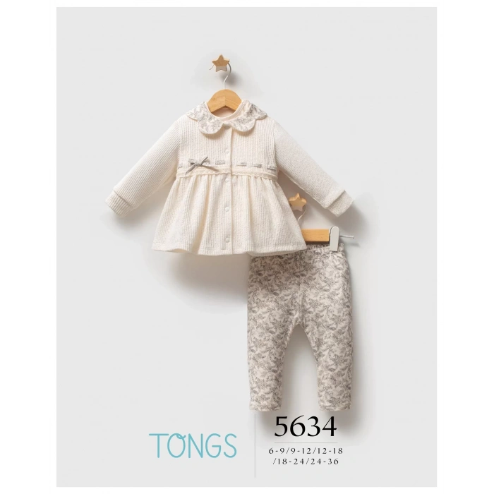 Tongs Little Honey 3Lü Takım 5634 Ekru