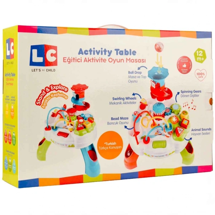 Türkçe Konuşan Eğitici Aktivite Masası