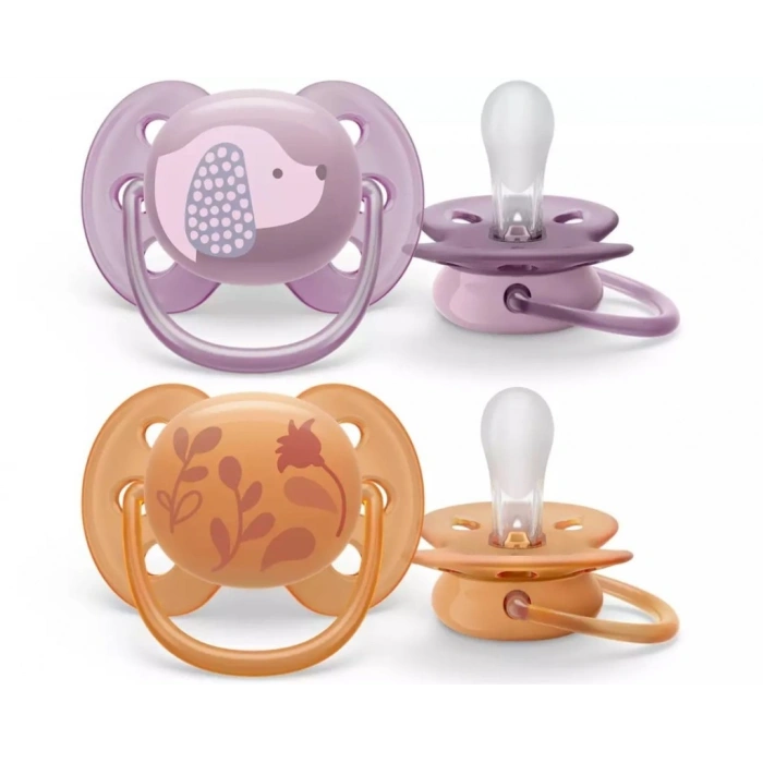 Ultra Yumuşak Emzik 6-18 Ay Kız