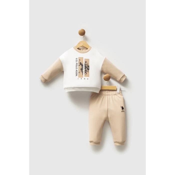 U.s. Polo Assn 2 Li Takım Usb2548 Beyaz-Bej