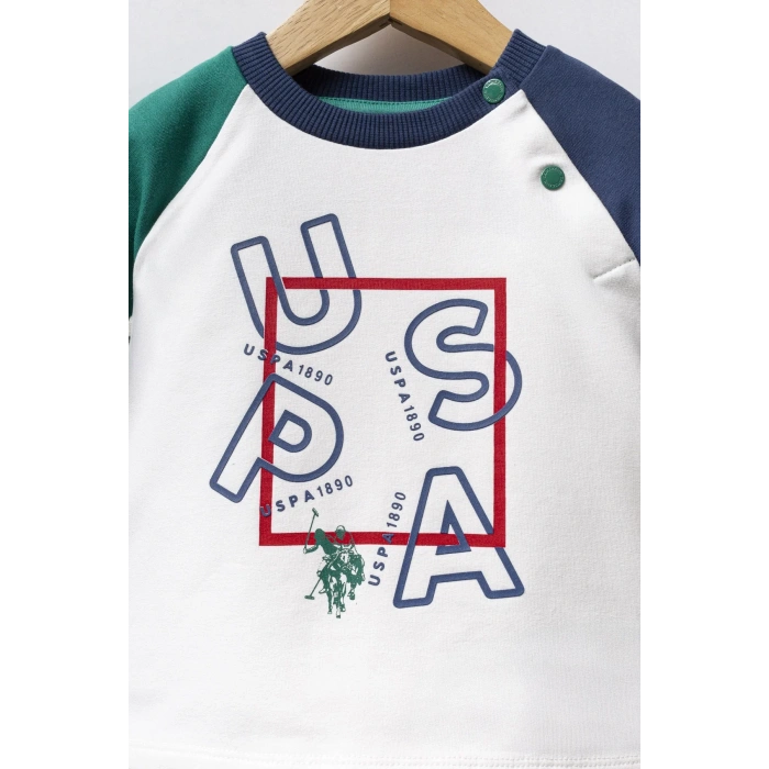 U.s. Polo Assn 2 Li Takım Usb2571 Beyaz-Yeşil