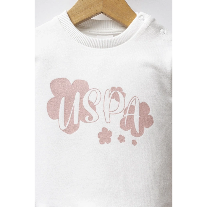 U.s. Polo Assn 2 Li Takım Usb2769 Beyaz-Pudra