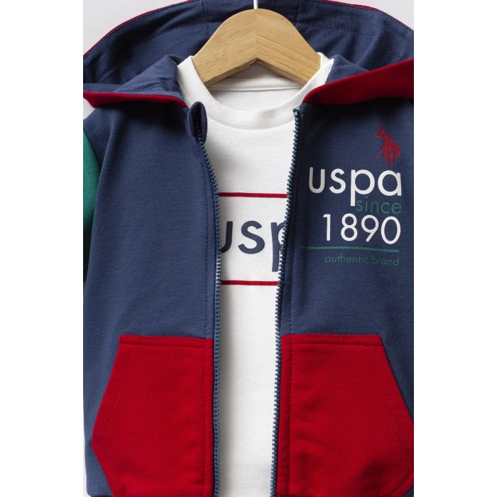 U.s. Polo Assn 3Lü Takım Usb2574 İndigo Yeşil