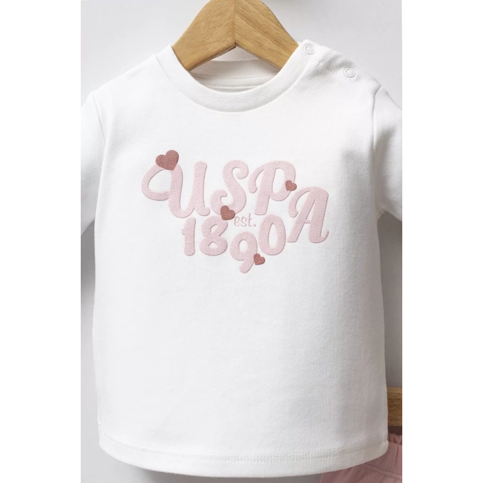 U.s. Polo Assn 3Lü Takım Usb2712 Açık Pembe