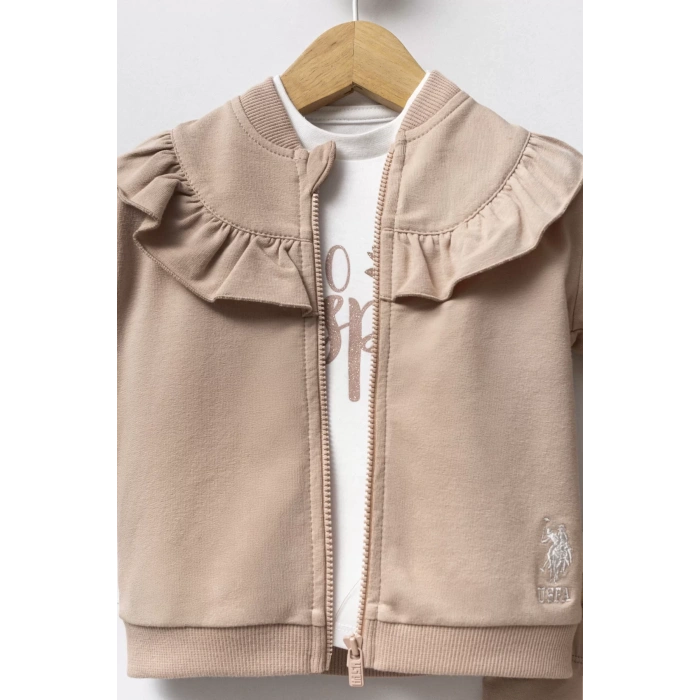 U.s. Polo Assn 3Lü Takım Usb2723 Biscuit