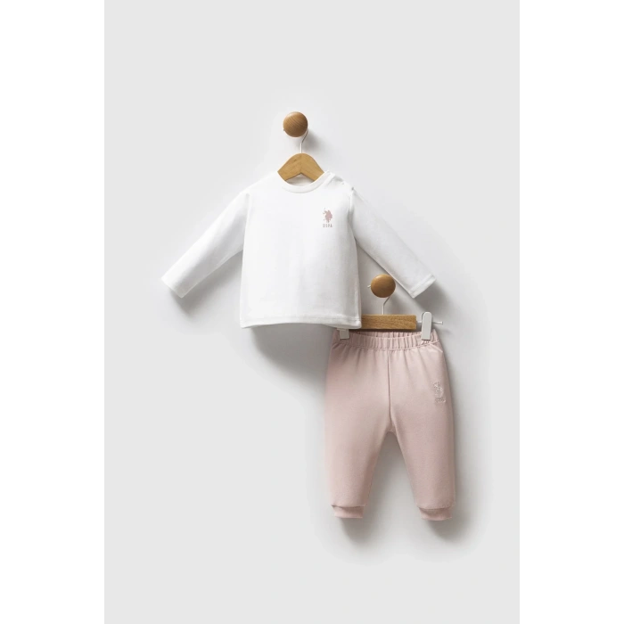 U.s. Polo Assn 3Lü Takım Usb2771 Pudra