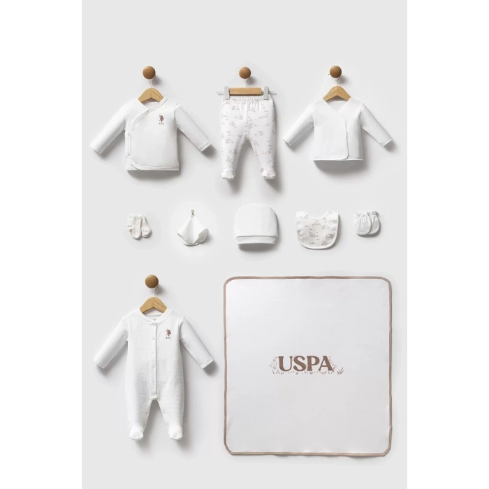 U.s. Polo Assn Hastane Çıkışı 10’Lu Set Usb2704 Beyaz