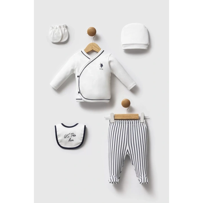 U.s. Polo Assn Hastane Çıkışı 5’Li Set Usb2621 Beyaz