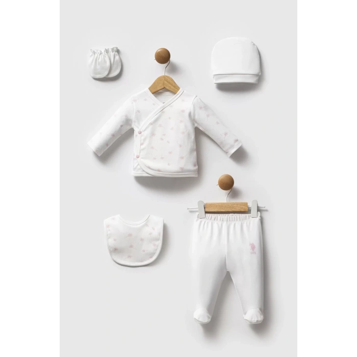 U.s. Polo Assn Hastane Çıkışı 5’Li Set Usb2701 Beyaz