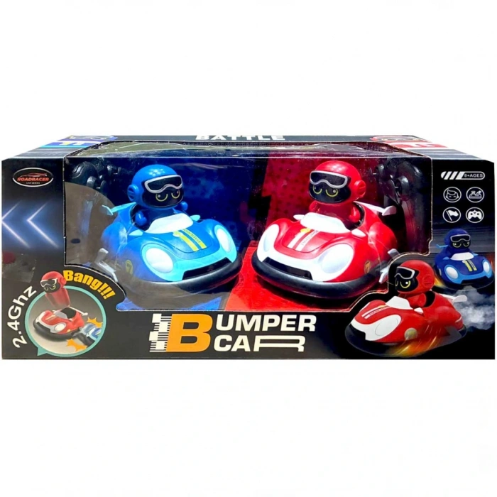 Uzaktan Kumandalı 2li Çarpışan Arabalar