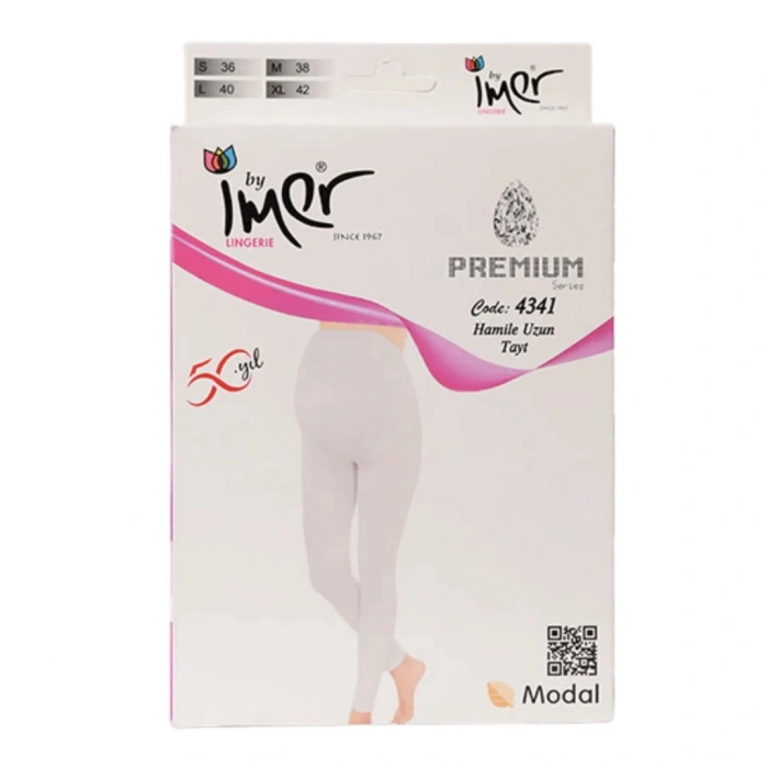 Uzun Hamile Tayt 4341 Black